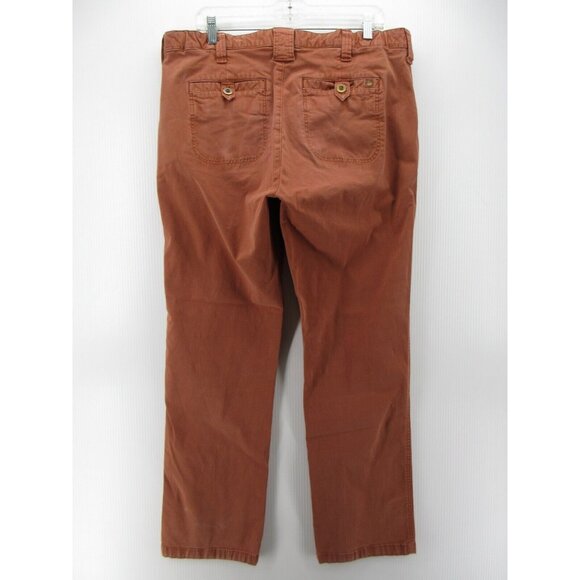 The Territory Ahead Pants 35X32 Chino Straight Trouser Stretch Preppy - Picture 6 of 9